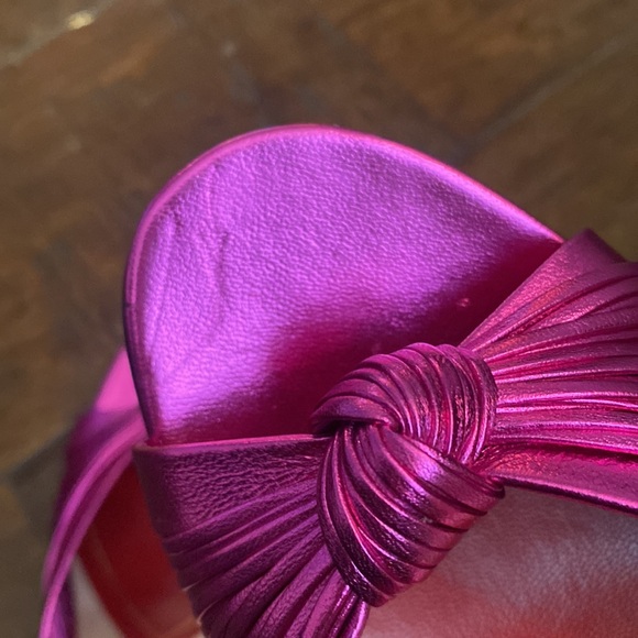 Gucci Pink Slingback Crawford Heeled Sandals - Picture 8 of 10